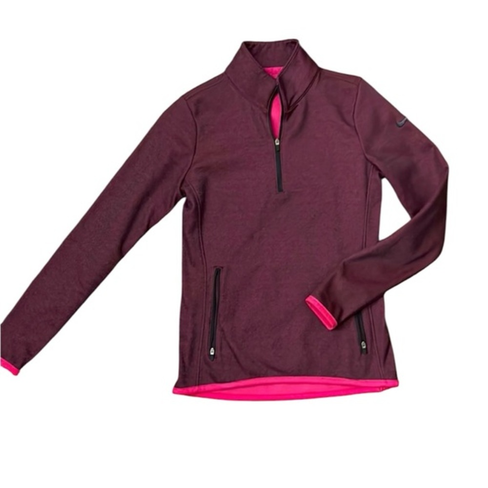 Nike golf jacket purple size XS